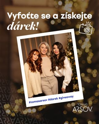 ✨ Vyfoťte se, sdílejte… a odměna je vaše. 🎁 Naše vánoční výzdoba už zdobí salon i e-shop — a teď může udělat radost i vám....